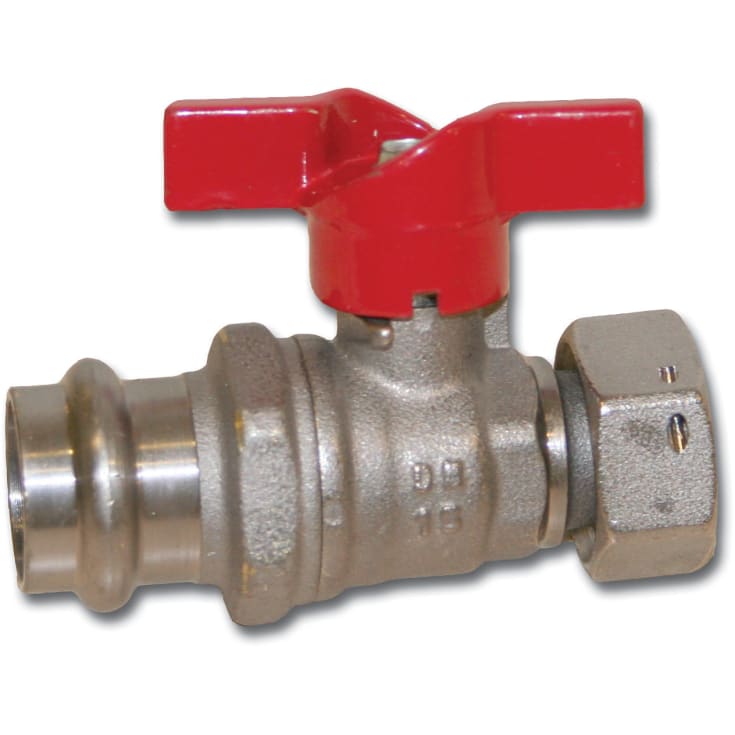 PETTINAROLI kuglehane/T-greb 3/4x18mm fuldt genn presende/oml TE