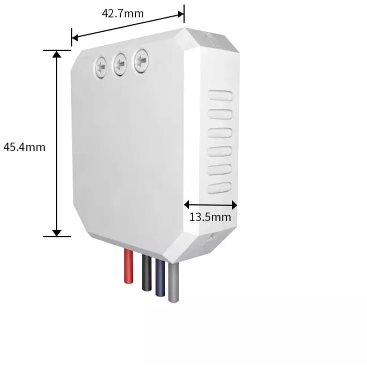 HiluX Inline LED dimmer for innfelt montering