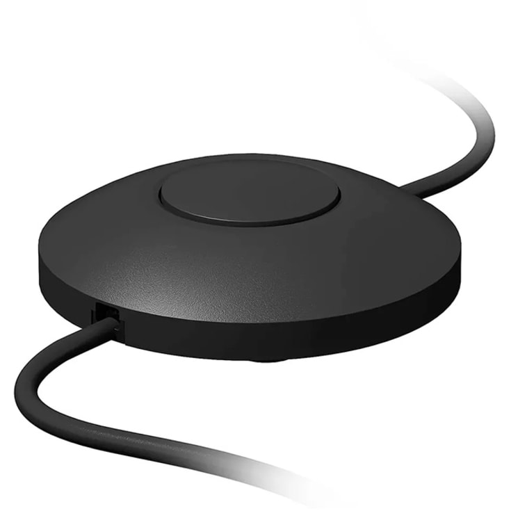 Zigbee Lysdæmper Til Ledning - Fodkontakt - Sort