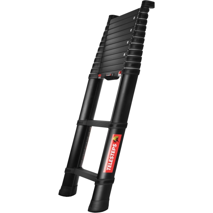 Teleskopstige Rescue 4,1 m, sort