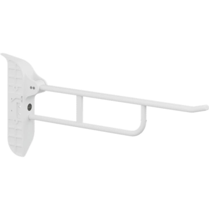 Pressalit Care Value II armstöd, 85 cm, höger, vit