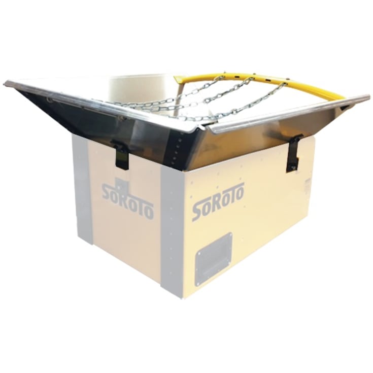 SoRoTo stor fødekasse til læsning med trillebør og minigraver