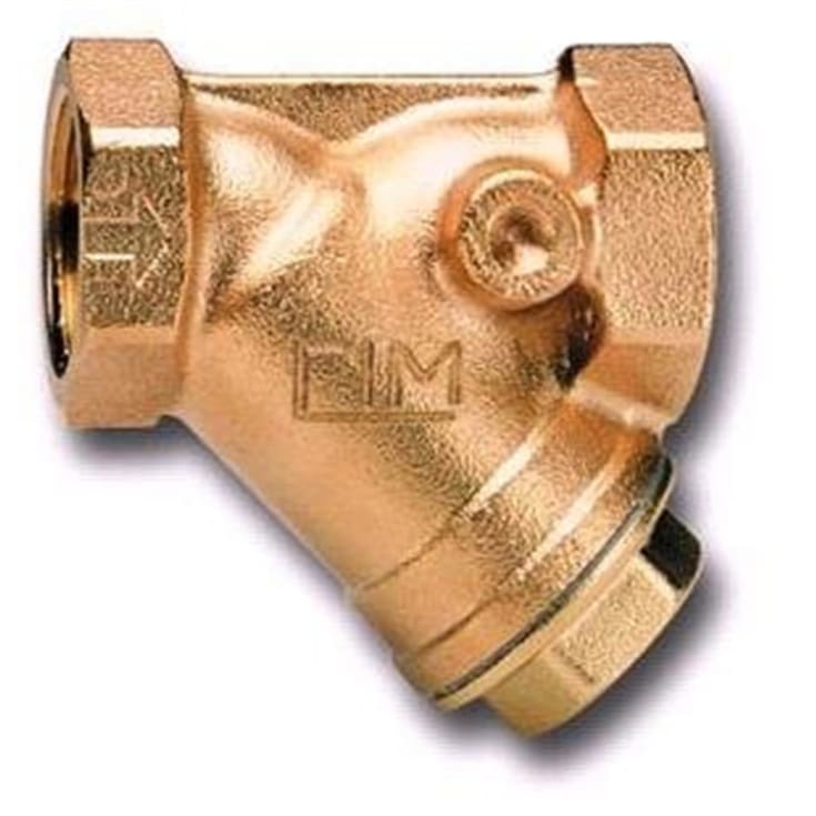 2.1/2" Snavssamler i rødgods med integreret Y-filter