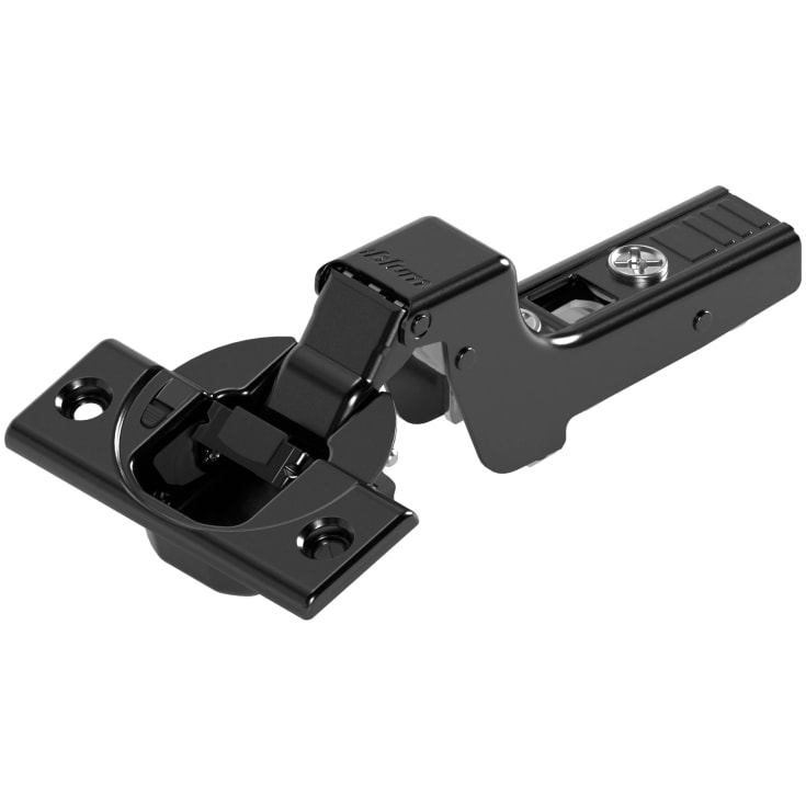 Blum 110° hengsel, spon skrue, onyx sort