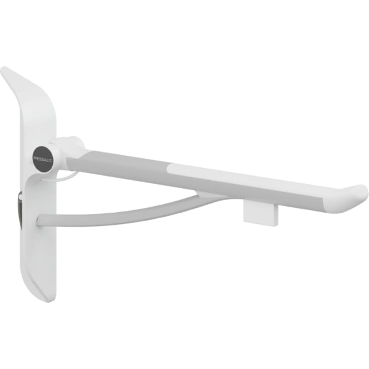 Pressalit Care Plus armstøtte, 70 cm, venstre, hvit