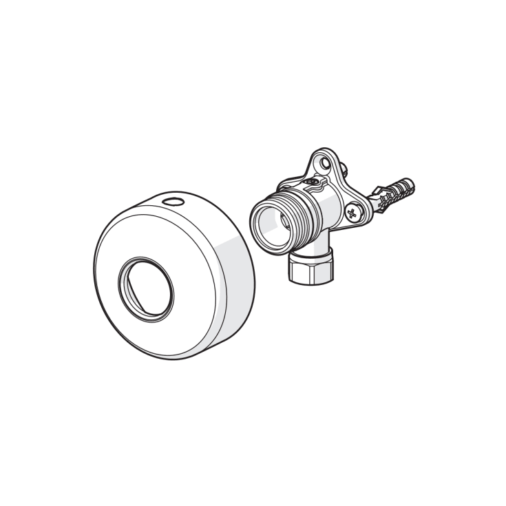 ORAS ANGLE COUPLING WITH STOP
