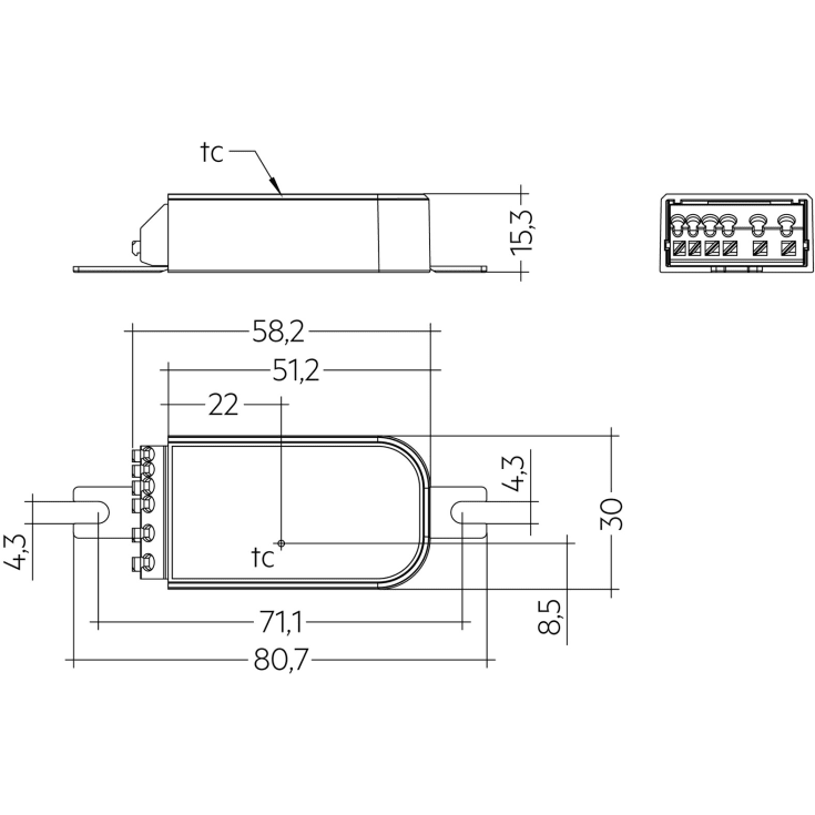 Tridonic basicDIM wireless G2 Casambi Ready Module