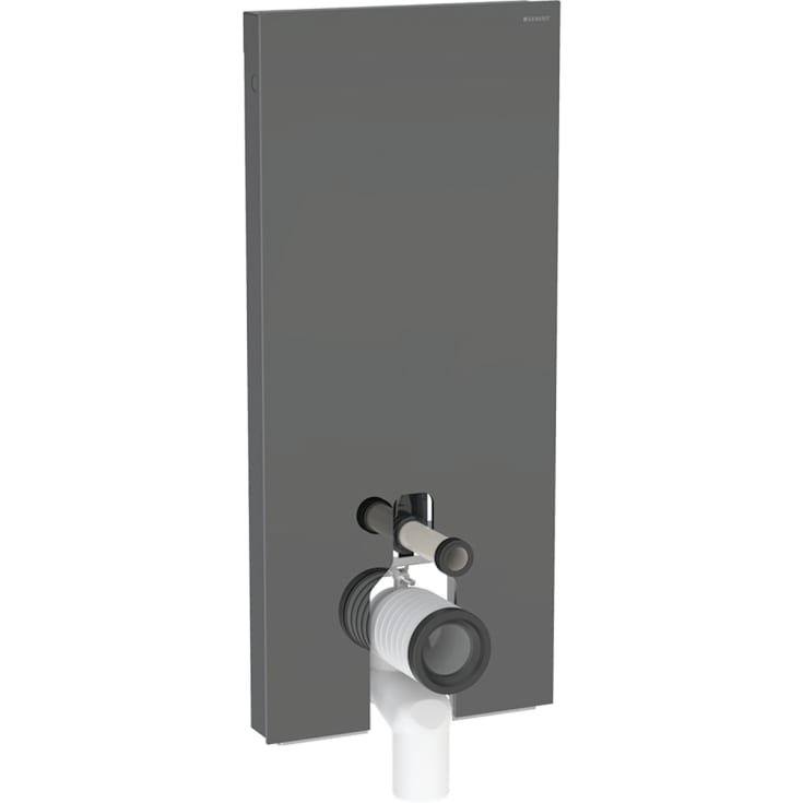 Geberit Monolith cistern till back-to-wall toalett, 114 cm, mörkgrå