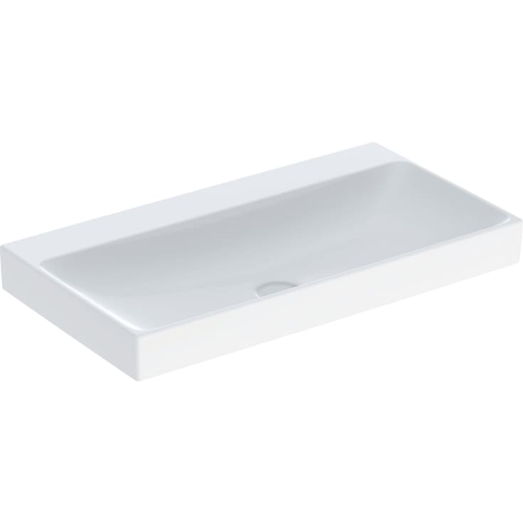 Geberit One tvättställ, 90x48 cm, vit
