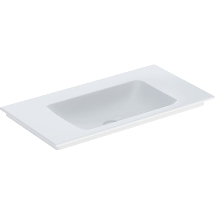 Geberit One tvättställ, 90x48 cm, vit