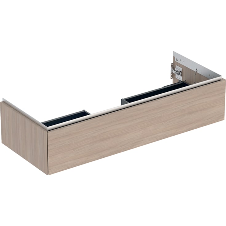 Geberit One tvättställsunderskåp, 118,4x47 cm, ek
