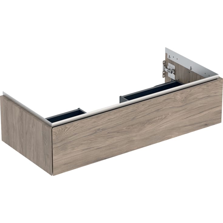 Geberit One tvättställsunderskåp, 103,6x47 cm, valnöt