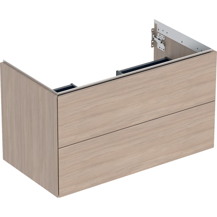 Geberit One tvättställsunderskåp, 88,8x47 cm, ek