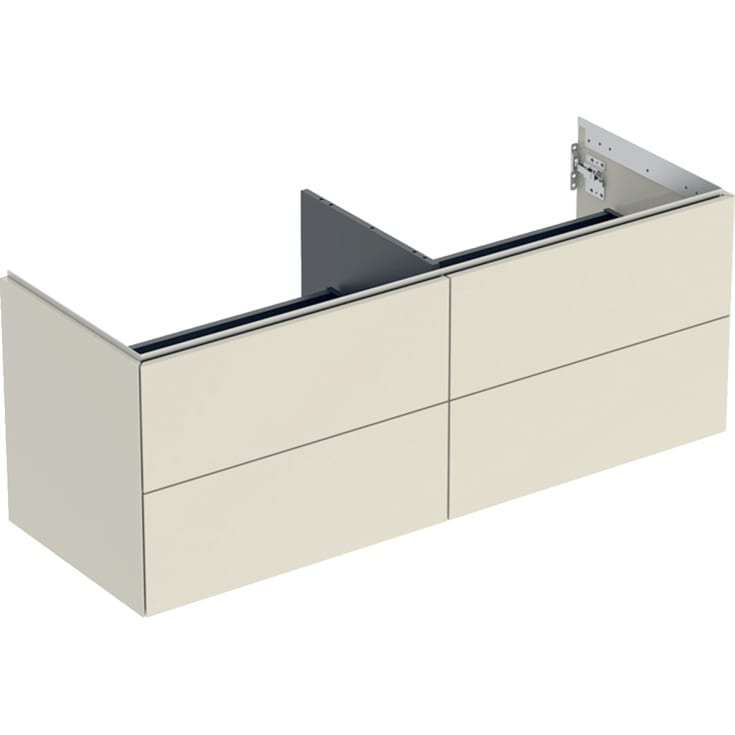 Geberit One underskap, 133,2x47 cm, høyglans beige
