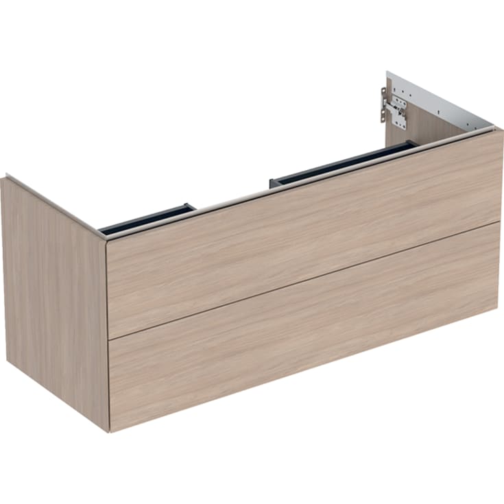 Geberit One tvättställsunderskåp, 118,4x47 cm, ek
