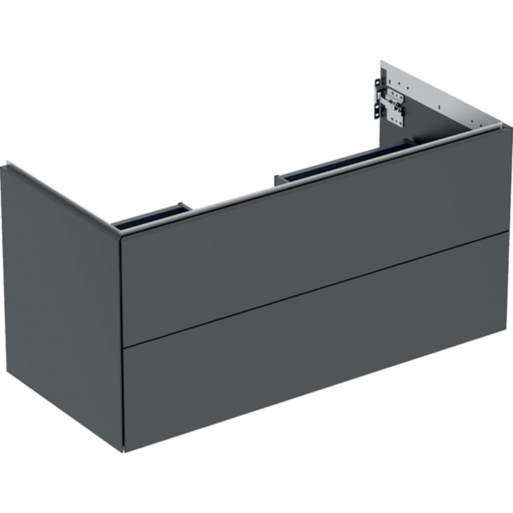 Geberit One tvättställsunderskåp, 103,6x47 cm, matt svart