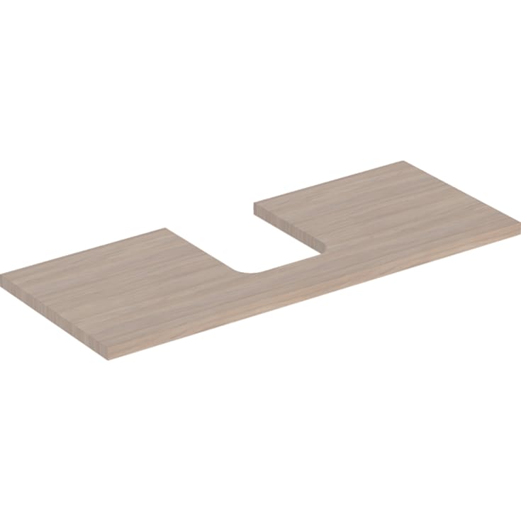 Geberit One bordplade, 119x47,3 cm, eg