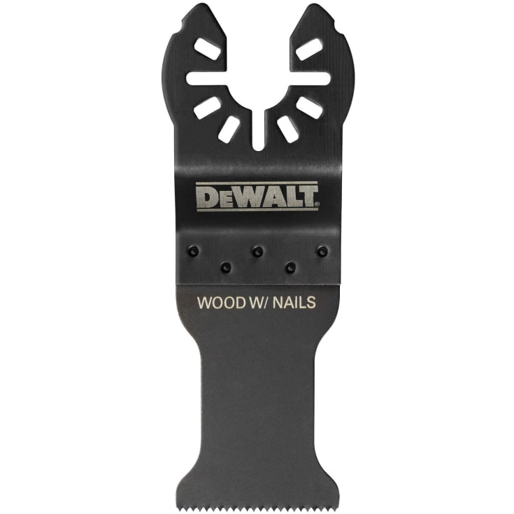 25 stk DeWalt bimetal klinge til multikutter, til træ, 31 x 43 mm
