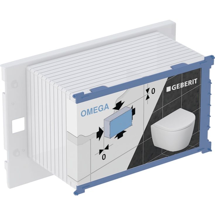 Geberit Duofix montagebox till Omega inbyggningscisterner