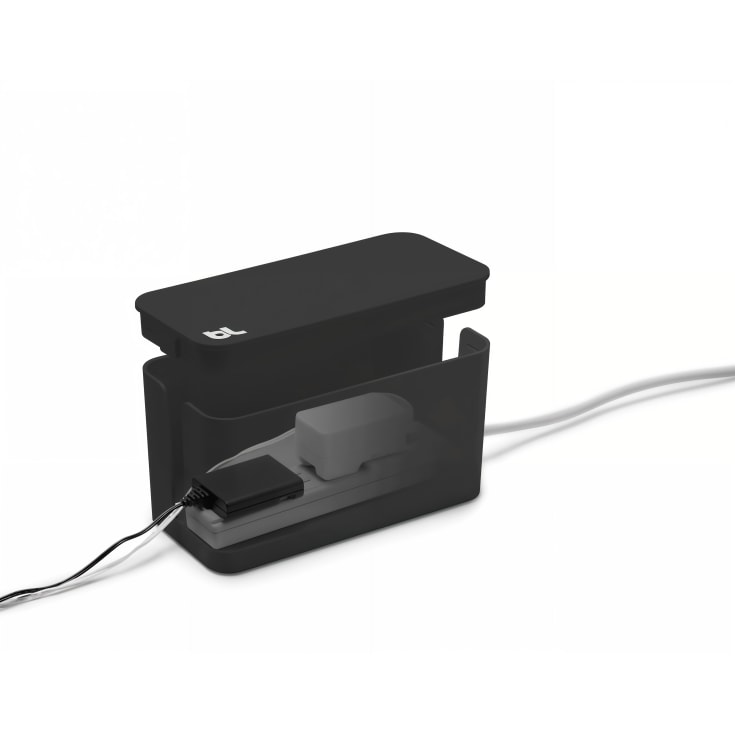 12 stk Bluelounge Cablebox kabelskjuler, lille, sort