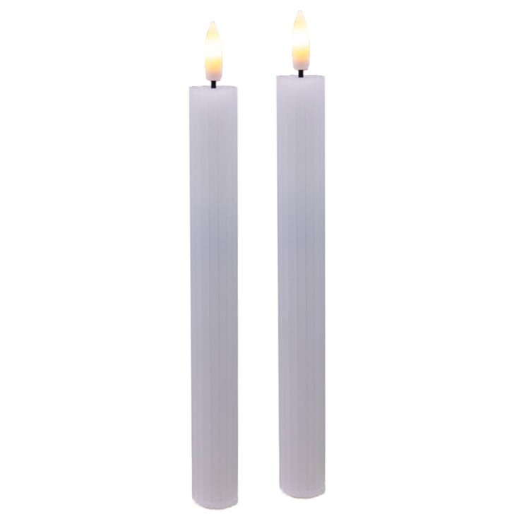 Veli Line LED kronljus, batteri, vit