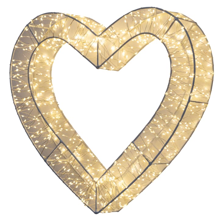 4 stk Veli Line lyshjerte, 960 varm hvide lys