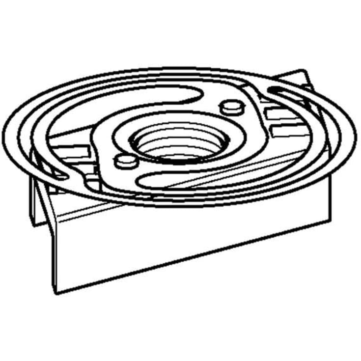 Gevindplatte cc M10 Til 41 montageskinne