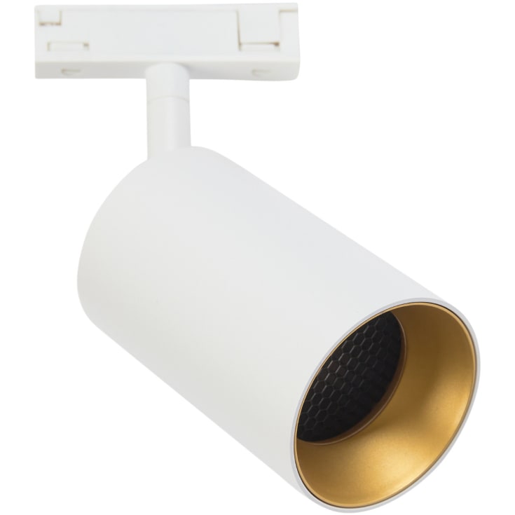Antidark Designline Tube Pro 1F skenspotlight, GU10, vit