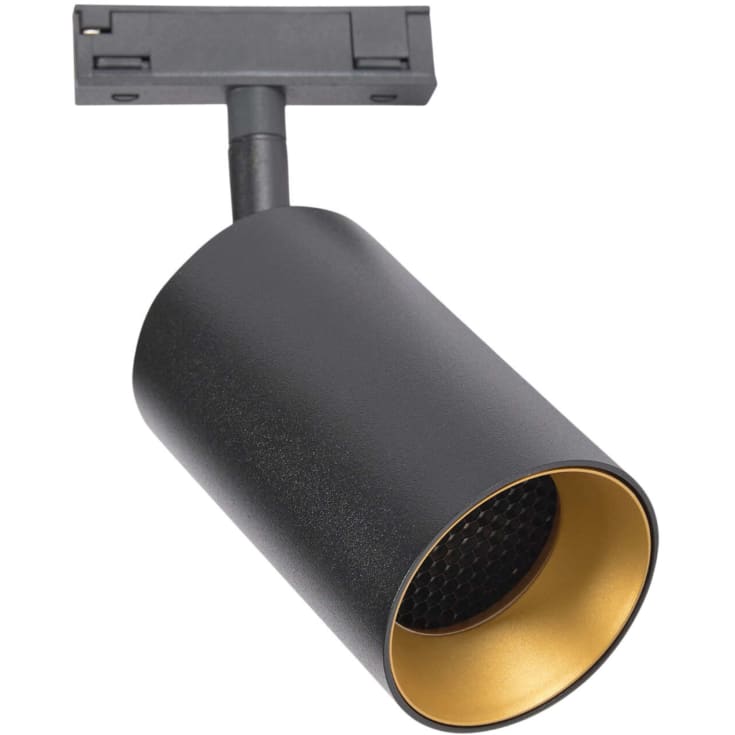 Antidark Designline Tube Pro 1F skenspotlight, GU10, svart