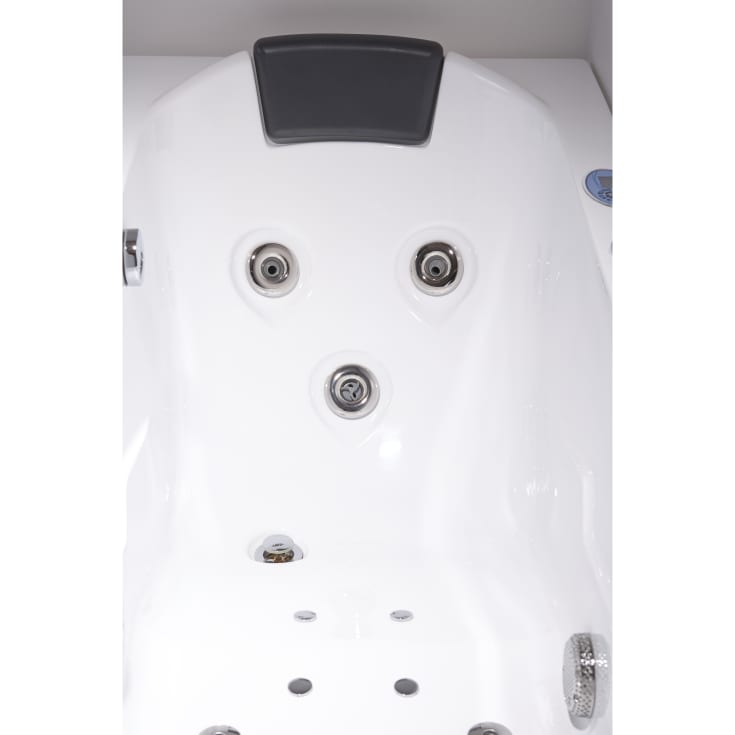 Maxxwell Prag spabad, 171x68 cm, højre, hvid