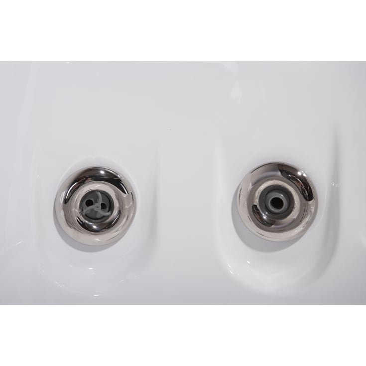 Maxxwell Copenhagen Comfort spabad, 153x153 cm, venstre, hvid