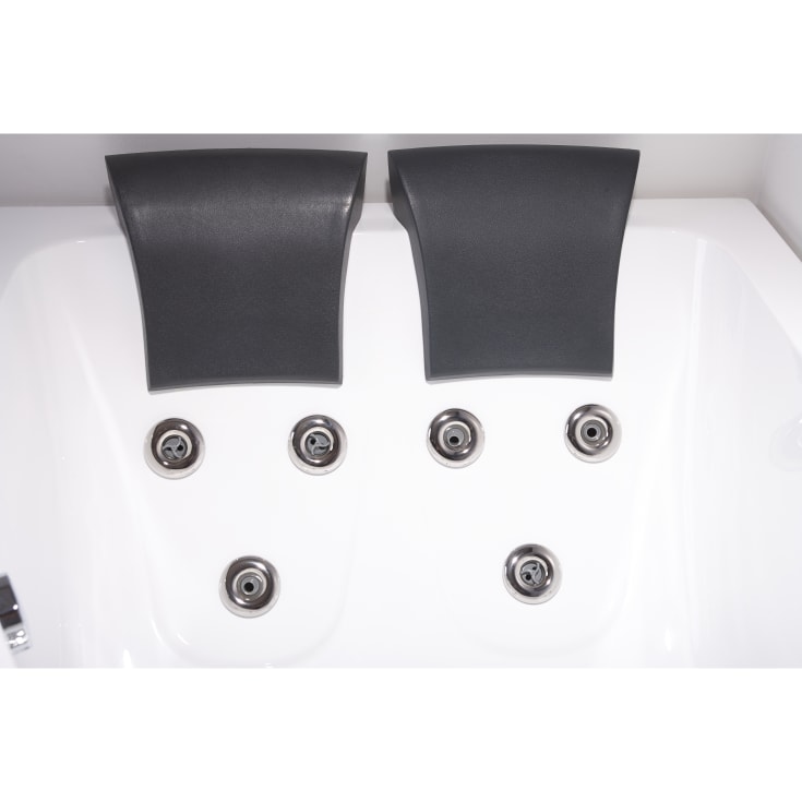 Maxxwell Firenze spabad, 171x115 cm, venstre, hvid