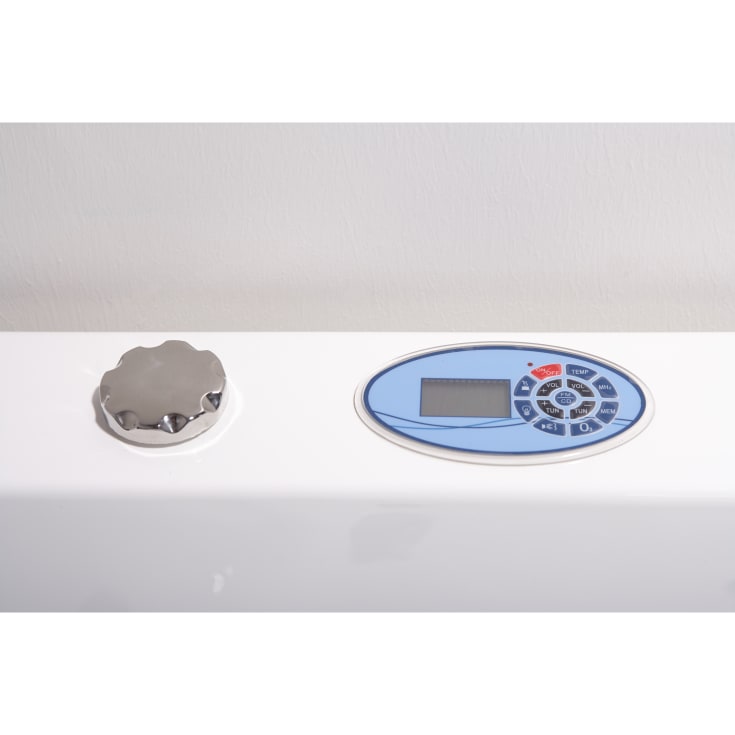 Maxxwell Firenze spabad, 171x115 cm, venstre, hvid