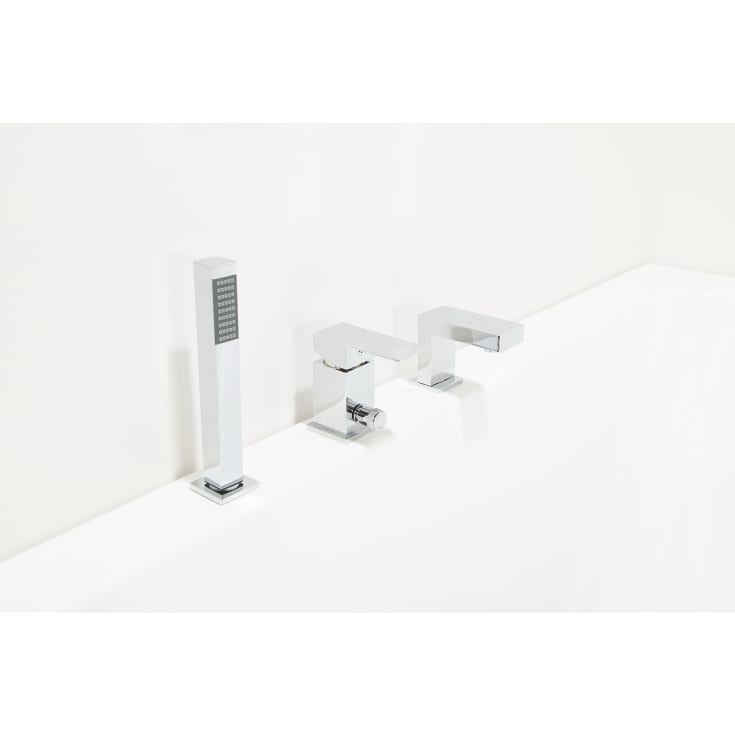 Maxxwell Firenze badekar, 171x115 cm, hvid