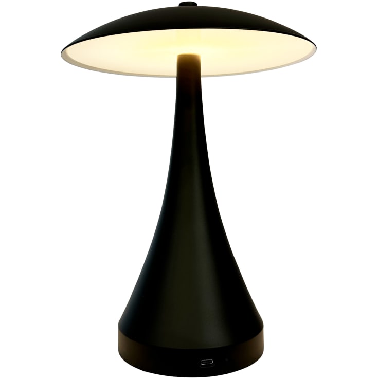 Dyberg Larsen Vienna oppladbar bordlampe, sort