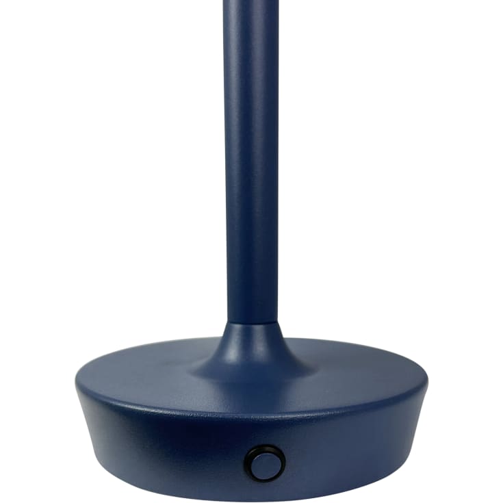 Dyberg Larsen Flow uppladdningsbar bordslampa, blå