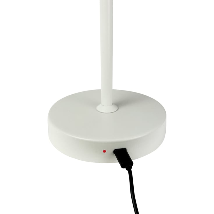 Dyberg Larsen Stockholm Genoplad. LED bordlampe V.2.0 perle hvid