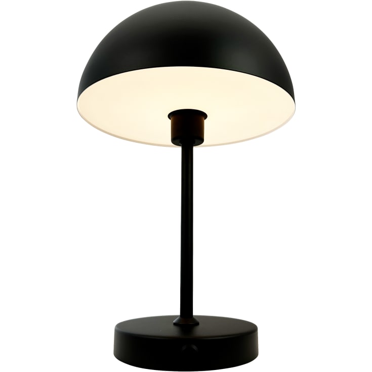 Dyberg Larsen Stockholm uppladdningsbar bordslampa, svart