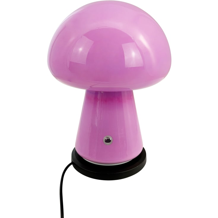 Dyberg Larsen Morkel Mushroom oppladbar LED-bordlampe lilla