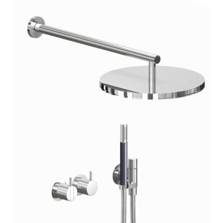 Vola 2471-061 brusesæt, krom