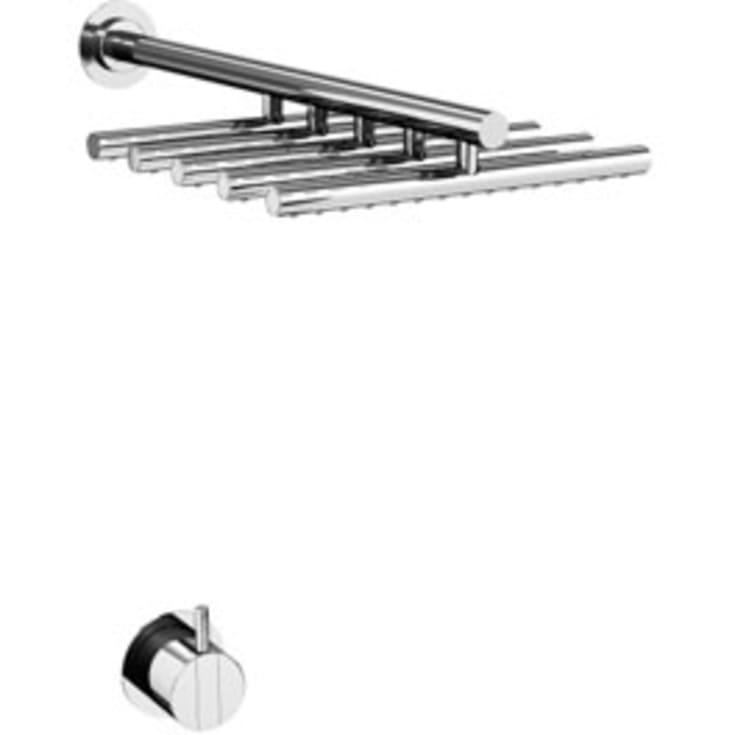 Vola 2251 brusesæt, børstet krom