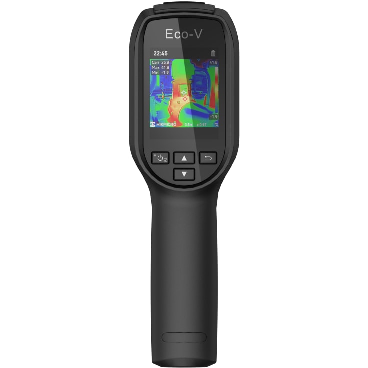 Värmekamera HIK ECO-V 96x96 pixlar, SuperIR och visuell kamera