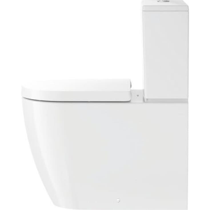 Duravit Me by Starck gulvstående toalett, back-to-wall, med Wondergliss, hvit