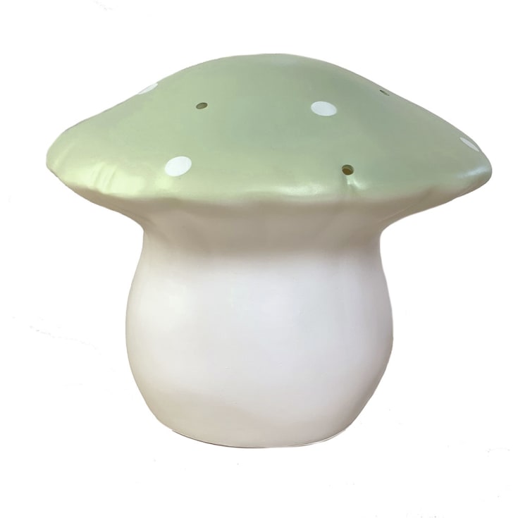 Heico Svamp barnelampe, lysegrønn, Ø26x20 cm