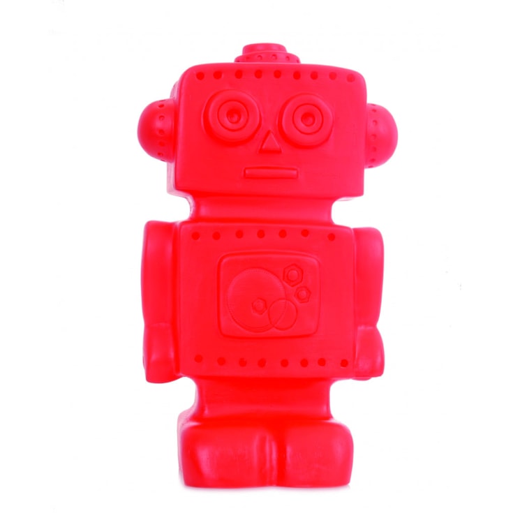 Heico Robot barnlampa, röd