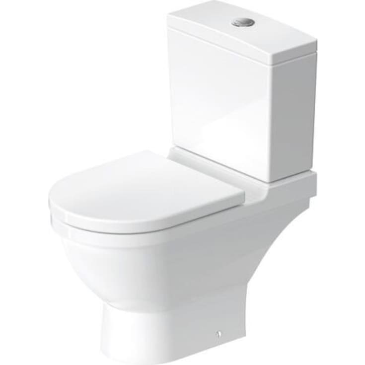 Duravit Starck 3 toilet, rengøringsvenlig, hvid