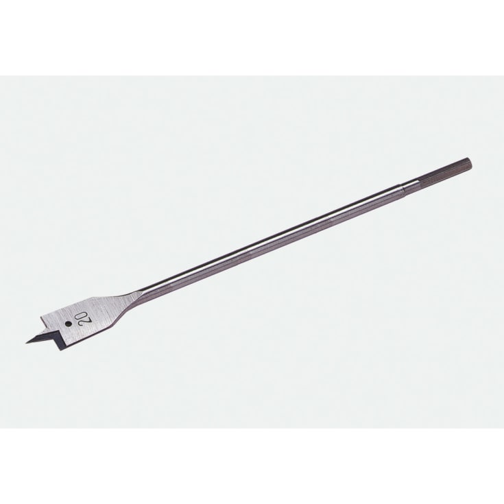 Thürmer fladbor med cylindrisk hals, lang, 20 x 400 mm