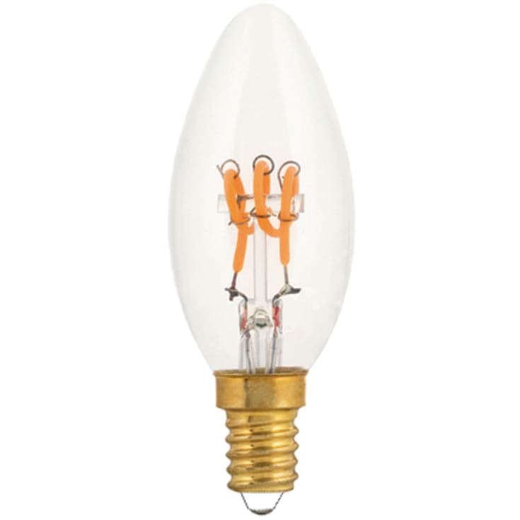 LED Vintage B35 E14 Spiral 160LM 2200K CRI90 dæmpbar
