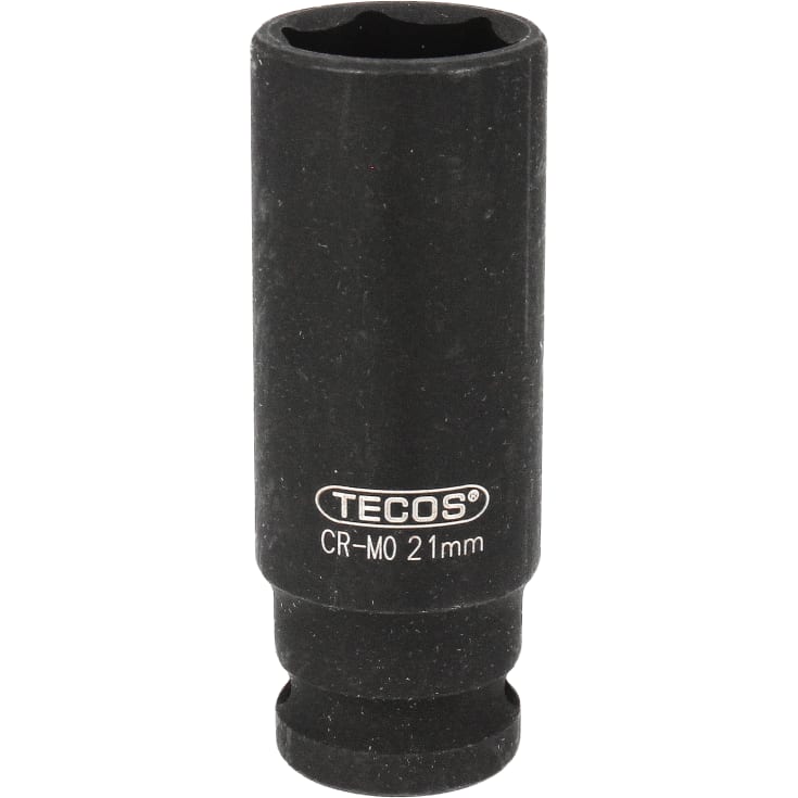 Tecos krafttop, 1/2", lang, 21 mm