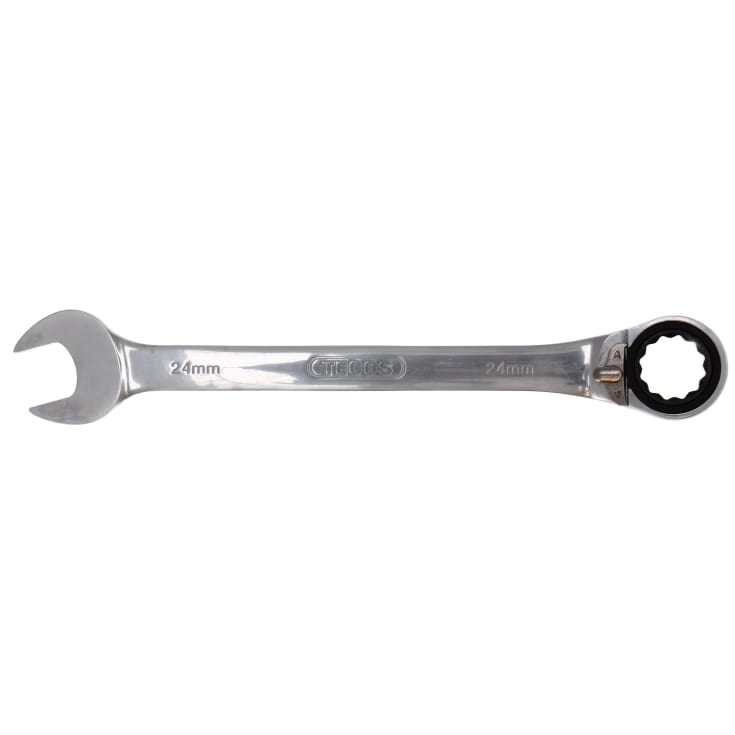 Tecos ringskraldenøgle, omstilbar, 24 mm, L285 mm